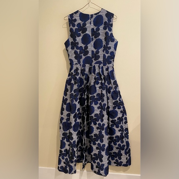 Metsui Blue Floral Dress - Picture 4 of 6